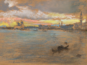 James Whistler - The Storm, Sunset | Джеймс Уистлер