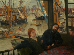 James Whistler - Wapping | Джеймс Уистлер