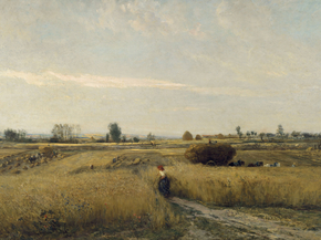 Charles-Francois Daubigny - Harvest | Шарль-Франсуа Добиньи Charles-Francois Daubigny - Harvest | Шарль-Франсуа Добиньи