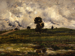 Charles-Francois Daubigny - Landscape and River | Шарль-Франсуа Добиньи Charles-Francois Daubigny - Landscape and River | Шарль-Франсуа Добиньи