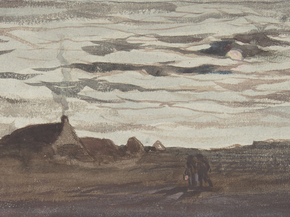 Charles-Francois Daubigny - Moonlight | Шарль-Франсуа Добиньи Charles-Francois Daubigny - Moonlight | Шарль-Франсуа Добиньи