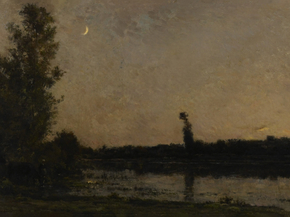 Charles-Francois Daubigny - Twilight | Шарль-Франсуа Добиньи