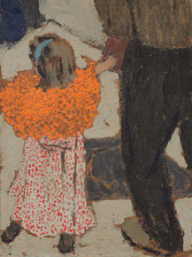 Edouard Vuillard - Child Wearing a Red Scarf | Эдуар Вюйар