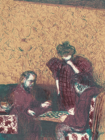 Edouard Vuillard - Game of Checkers (La partie de dames) | Эдуар Вюйар