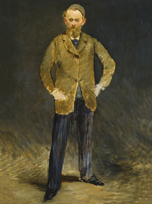 Edouard Manet - Self Portrait With Skull Cap | Эдуард Мане
