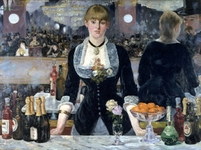 Edouard Manet - Бал в Фоли-Бержер, 1882 | Эдуард Мане