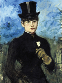 Edouard Manet | Эдуард Мане - Всадница, 1882