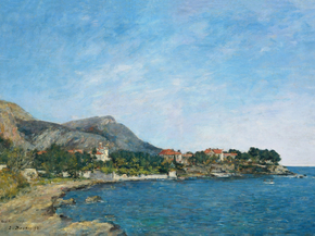 Eugene-Louis Boudin - Beaulieu The Bay of Fourmis | Эжен Буден