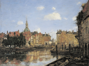 Eugene-Louis Boudin - Dodrecht | Эжен Буден Eugene-Louis Boudin - Dodrecht | Эжен Буден
