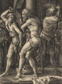 Albrecht Durer | Альбрехт Дюрер - Бичевание Христа, 1512