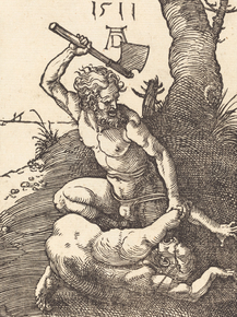 Albrecht Durer | Альбрехт Дюрер - Каин убивает Авеля, 1511