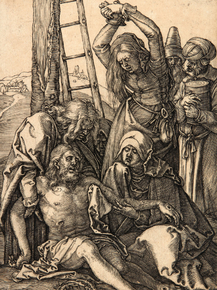 Albrecht Durer | Альбрехт Дюрер - Оплакивание Христа, 1507