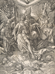 Albrecht Durer | Альбрехт Дюрер - Святая Троица, 1511