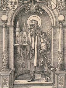 Albrecht Durer | Альбрехт Дюрер - Святой Себальд, 1518