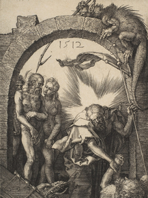 Albrecht Durer | Альбрехт Дюрер - Христос в Лимбе, 1512