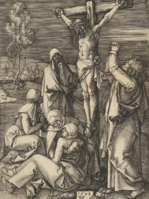 Albrecht Durer | Альбрехт Дюрер - Христос на кресте, 1508