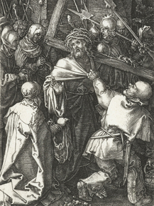 Albrecht Durer | Альбрехт Дюрер - Христос несущий крест, 1512
