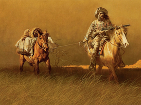 Frank McCarthy - Mountain Man at Dusk | Фрэнк Маккарти