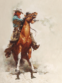 Frank McCarthy - Shooting From the Saddle | Фрэнк Маккарти