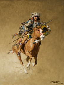 Frank McCarthy - Blackfoot Warrior | Фрэнк Маккарти