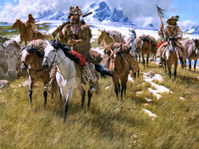 Frank McCarthy - By Ancient Trails They Passed | Фрэнк Маккарти