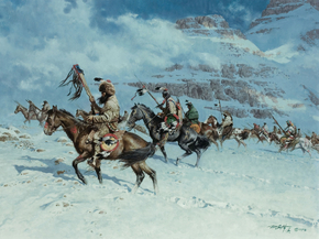 Frank McCarthy - By the Snow Moon | Фрэнк Маккарти