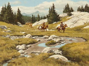Frank McCarthy - In Beartooth Pass | Фрэнк Маккарти