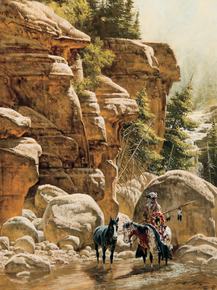 Frank McCarthy - In Boulder Canyon | Фрэнк Маккарти