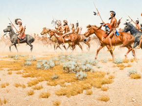 Frank McCarthy - Kiowa on the Southern Plains | Фрэнк Маккарти