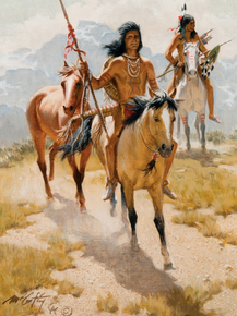 Frank McCarthy - Two Warriors | Фрэнк Маккарти