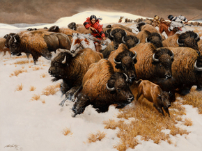 Frank McCarthy - Winter Hunt | Фрэнк Маккарти