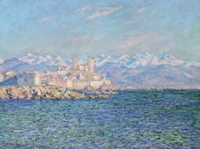 Monet Claude | Клод Моне - Антибы, послеобеденный эффект, 1888 Monet Claude | Клод Моне - Антибы, послеобеденный эффект, 1888