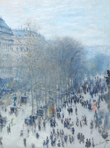 Monet Claude | Клод Моне - Бульвар Капуцинок, 1883