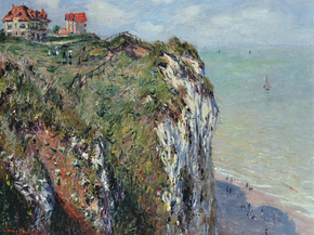 Monet Claude | Клод Моне - Клифф в Диппе, 1882