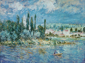 Monet Claude | Клод Моне - Пейзаж с грозой Monet Claude | Клод Моне - Пейзаж с грозой
