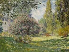 Monet Claude | Клод Моне - Парк Монсо, Париж, 1876 Monet Claude | Клод Моне - Парк Монсо, Париж, 1876