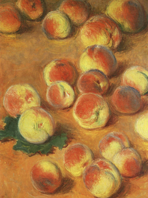 Monet Claude | Клод Моне - Персики, 1883