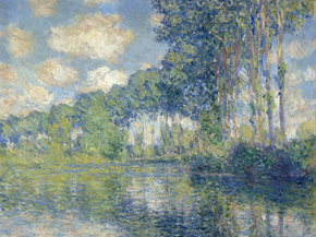 Monet Claude | Клод Моне - Тополя на Эпте, 1891