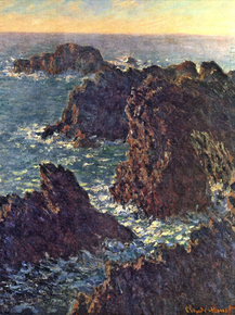 Monet Claude | Клод Моне - Скалы в Белль-Иле, 1886 Monet Claude | Клод Моне - Скалы в Белль-Иле, 1886
