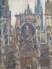 Monet Claude | Клод Моне - Руанский собор, исследование портала, 1892