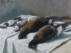 Monet Claude | Клод Моне - Натюрморт с фазанами, 1879