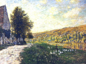 Monet Claude | Клод Моне - Банки Сены, 1878