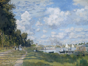 Monet Claude | Клод Моне - Бассейн в Аргентеиле, 1872
