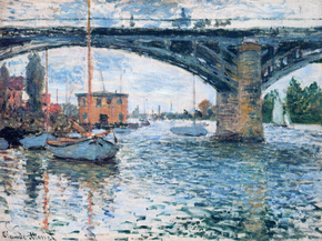 Monet Claude | Клод Моне - Мост в Аргентеиле, 1874 Monet Claude | Клод Моне - Мост в Аргентеиле, 1874