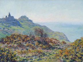 Monet Claude | Клод Моне - Церковь в Варенгевилле, 1882