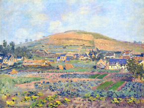 Monet Claude | Клод Моне - Гора Рибуде, 1872 Monet Claude | Клод Моне - Гора Рибуде, 1872