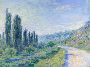 Monet Claude | Клод Моне - Дорога из Ветеуила, 1880