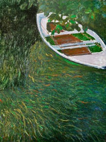 Monet Claude | Клод Моне - Лодочный ряд, 1887