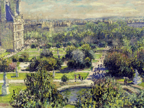 Monet Claude | Клод Моне - Tuileries, 1876