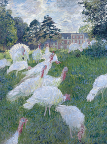 Monet Claude | Клод Моне - Индюки, 1876